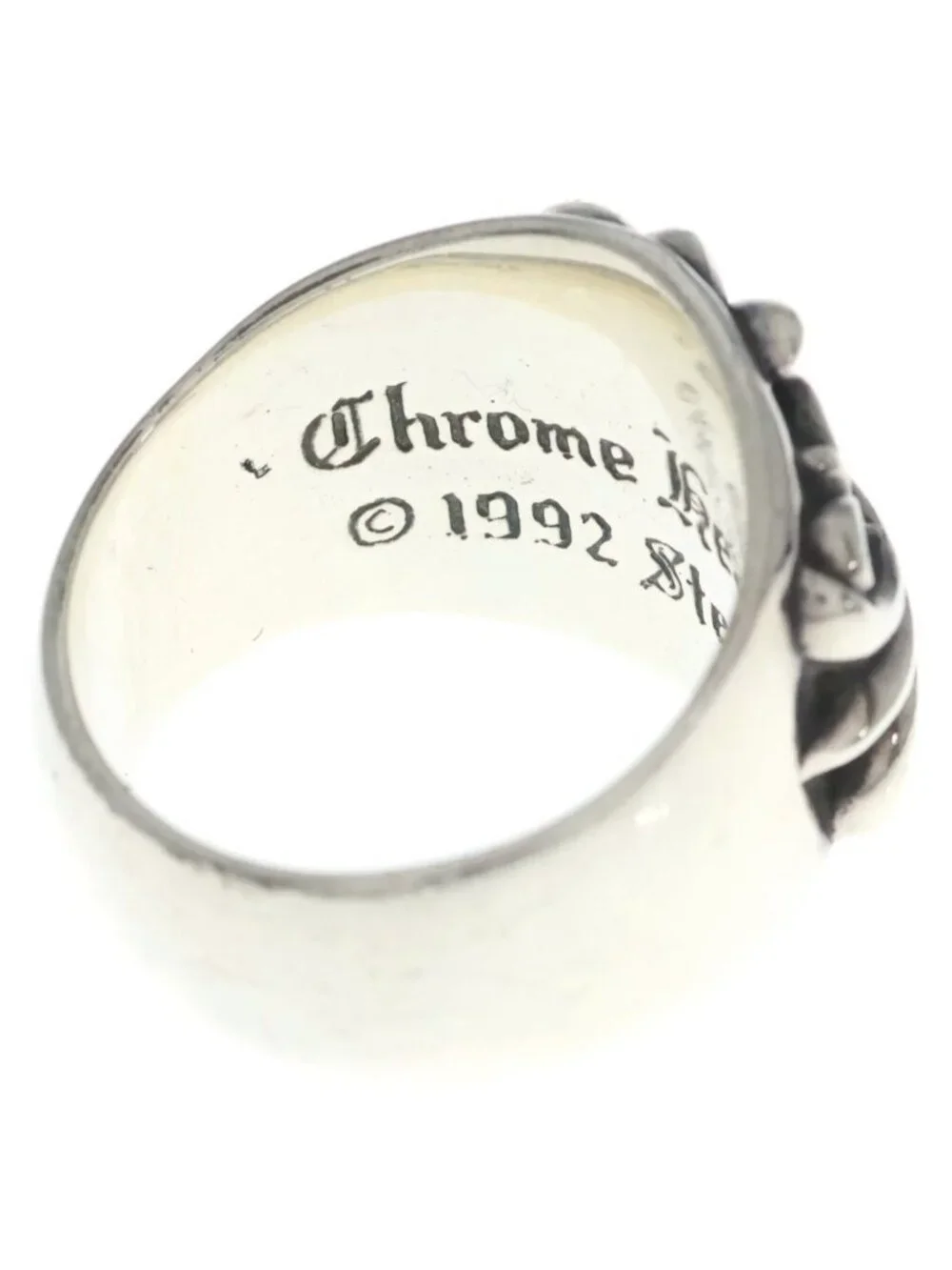 Chrome Hearts Keeper Ring Silver